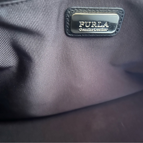 FURLA - Leather - Medium Size - Black satchel handbag - Good condition - Picture 10 of 12